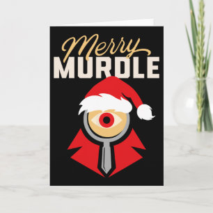 Merry Mystery Eye - Christmas Detective Logic Puzz Card