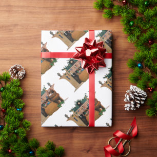 Merry Old Christmas Elf, Jessie Willcox Smith Wrapping Paper