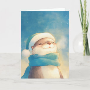 Merry Otter Card