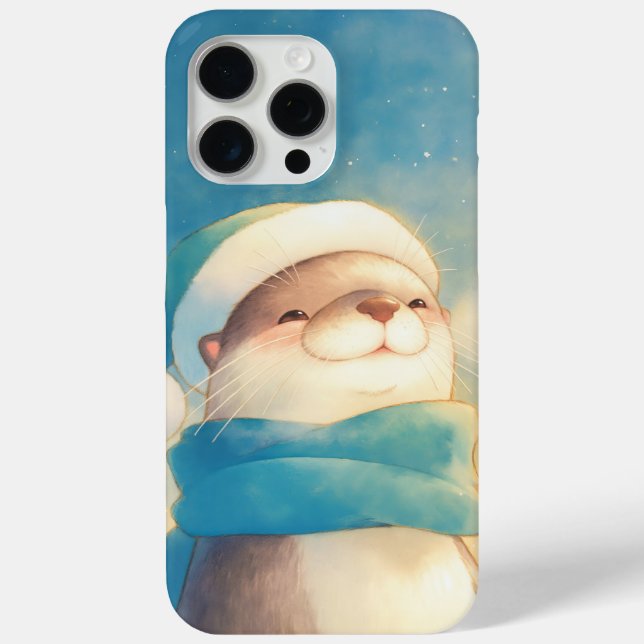 Merry Otter Case-Mate iPhone Case (Back)