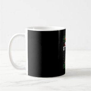 merry ottermas ugly christmas sweater coffee mug