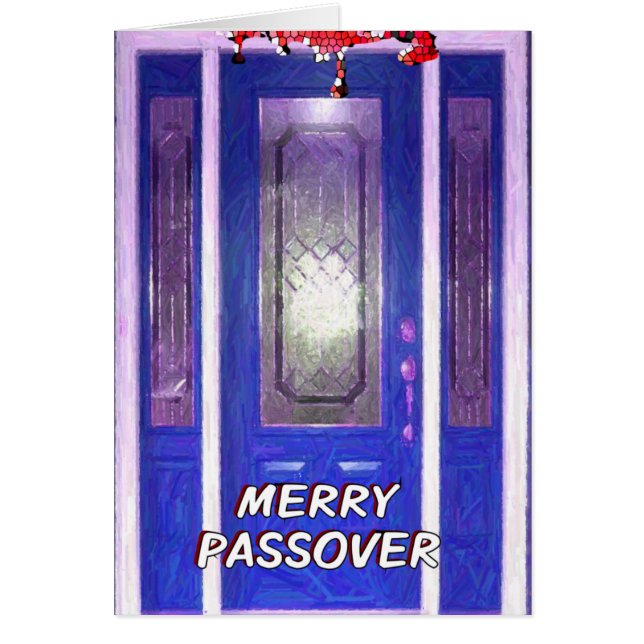 Merry Passover Card (Front)