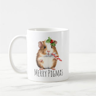 Merry Pigmas Christmas Guinea Pig Coffee Coffee Mug