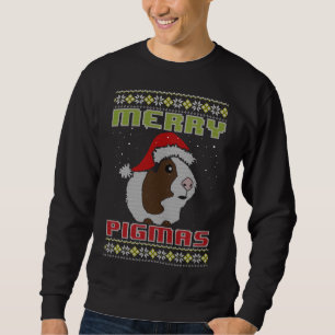 Merry Pigmas Funny Guinea Pigs Lovers Christmas Gi Sweatshirt
