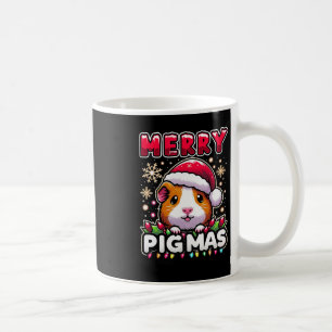 Merry Pigmas Funny Xmas Christmas Guinea Pig Lover Coffee Mug