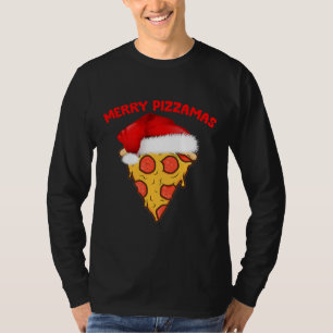Merry Pizzamas Pizza Pyjamas Christmas Gifts T-Shirt