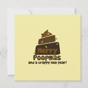 Merry Poopmas Save The Date