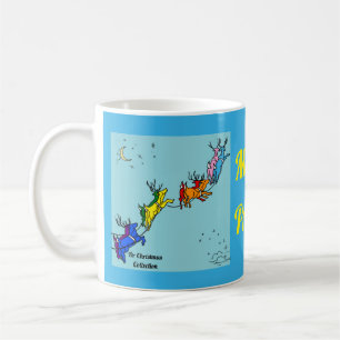 Merry Pride Santa's Reindeer Coffee Mug