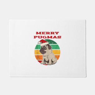 Merry Pugmas, Funny Pug, Christmas Dog, Christmas  Doormat