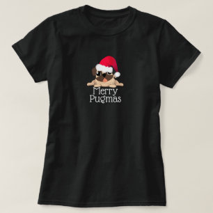 Merry Pugmas Pug Dog T-Shirt