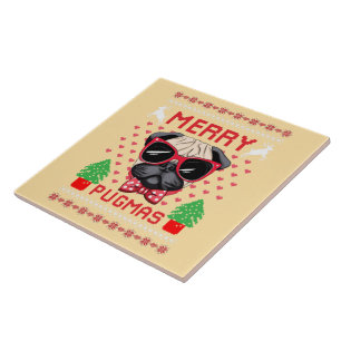 Merry Pugmas! Tile