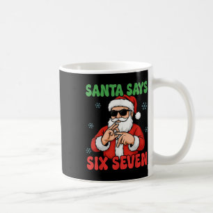 Merry Quackmas Christmas Santa Hat Reindeer Elf Ha Coffee Mug