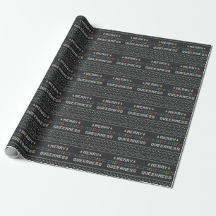 Merry Queerness Wrapping Paper