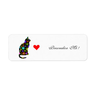 Merry Retro Christmas Holiday Girly Cute Cat