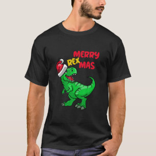Merry Rex Mas Christmas Trex Dinosaur Pajama Rexma T-Shirt