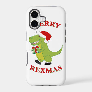 Merry Rexmas T-Res dinosaur design