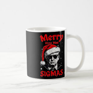 Merry Rizz Mas Sigmas Funny Gen Alpha X-mas Santa Coffee Mug