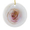 Merry Rose Christmas Ornament