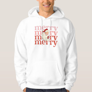 Merry santa claus hoodie