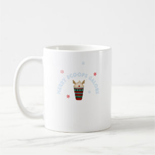 Merry Scoops Galore Christmas Ice Cream Coffee Mug