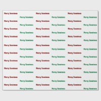 Merry Scoutmas Troop Wrapping Paper