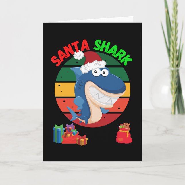 merry sharkmas card (Front)