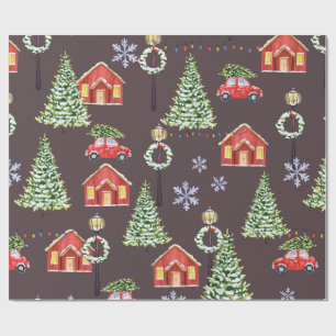 Merry Slothmas Sloth Cute Xmas Christmas Wrapping Paper
