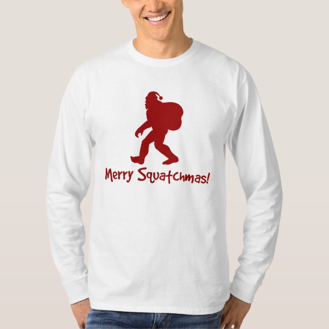 Merry Squatchmas! T-shirt (Front)