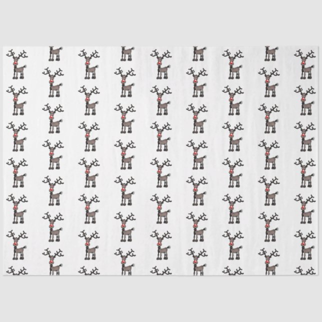 Merry Stressmas with Rudolph Tissue Paper (Front)