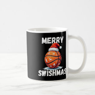 Merry Swishmas Sketll Cool Christmas Xmas Men Boys Coffee Mug