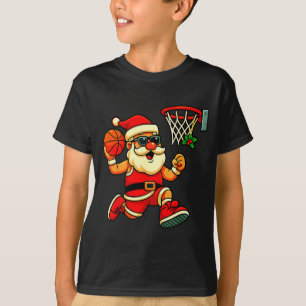 Merry Swishmas Ugly Christmas Sweater Basketball C