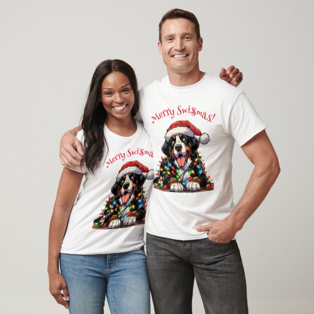 Merry Swissmas christmas gifts T-Shirt (Unisex)