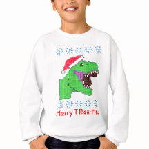 "Merry T Rex-Mas" Christmas Festive Dinosaur