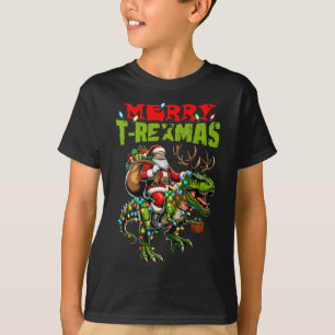 Merry T-rexmas Christmas Xmas T Rex Dinosaur Lover T-Shirt