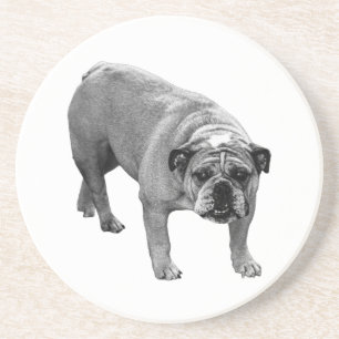Merry Table Bulldog Coaster