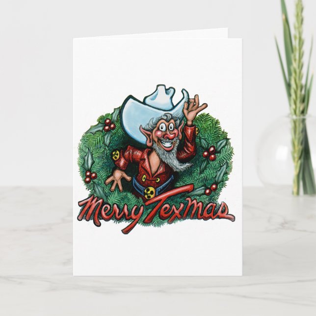 Merry Texmas Holiday Card (Front)