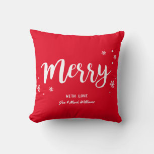Merry Throw Pillow