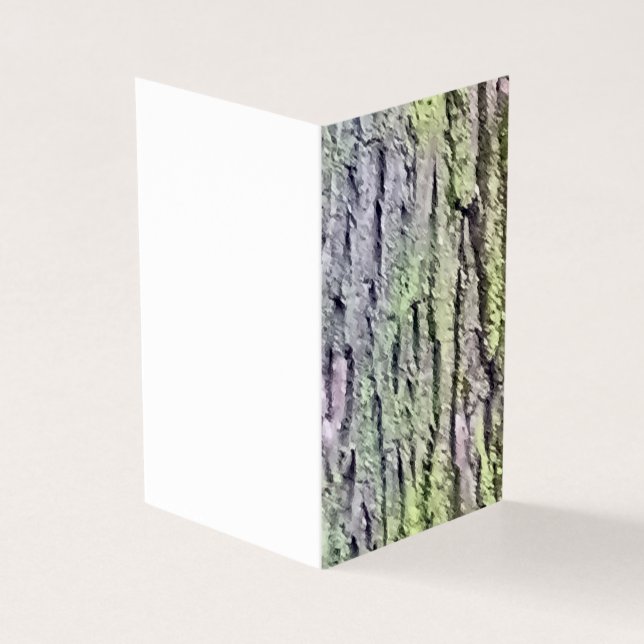 Merry Tree Moss Card (Outside)