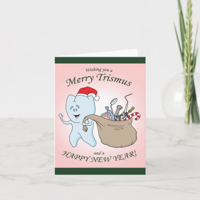 "Merry Trismus" Christmas Card (Front)