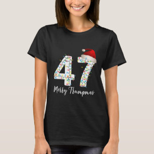Merry Trumpmas 47 Family Matching Pj Funny Christm T-Shirt