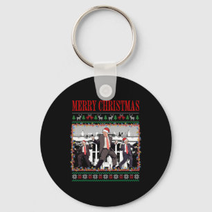 Merry Trumpmas - Santa Claus Donald Trump Dance Keychain