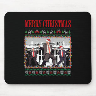 Merry Trumpmas - Santa Claus Donald Trump Dance Mouse Pad
