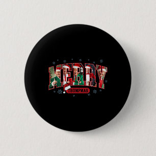 Merry Trumpmas Santa Trump Christmas Pyjamas Funny 2 Inch Round Button