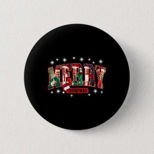 Merry Trumpmas Santa Trump Funny Christmas Pyjamas 2 Inch Round Button