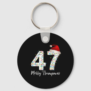 Merry Trumpmas Trump Merry Christmas Trump Xmax T Keychain