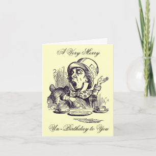 Merry Un-Birthday Holiday Card