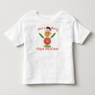Merry Vegan Christmas Toddler T-shirt