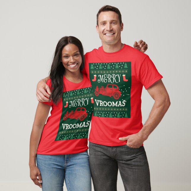 MERRY VROOMAS - CHRISTMAS UGLY SWEATER (Unisex)