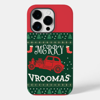 MERRY VROOMAS - CHRISTMAS UGLY SWEATER Case-Mate iPhone 14 PRO CASE