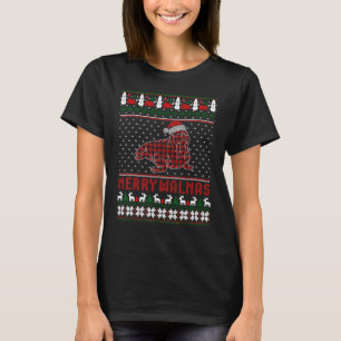 Merry Walmas Ugly Christmas Sweater Walrus Sea Ani